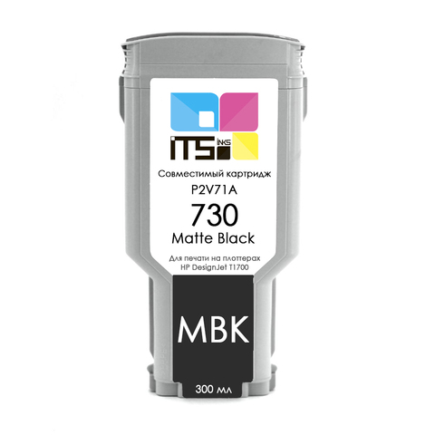 Картридж ITSinks для HP 730 Matte Black 300 мл