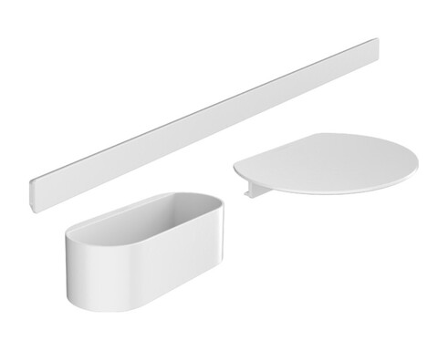 Hansgrohe WallStoris 27966700 Набор аксессуаров (белый матовый)