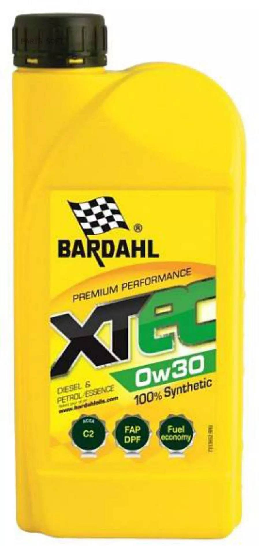 Масло моторное Bardahl XTEC 0W-30 F C2 FORD синтетическое 1 л
