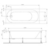 Am.Pm W94A-160-070W-A1 X-Joy Ванна акриловая 160х70