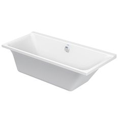 Duravit P3 Comforts 700372000000000 Ванна акриловая прямоугольная 1600х700 мм, встраиваемая(без панелей), с наклоном для спины справа, цвет белый фото