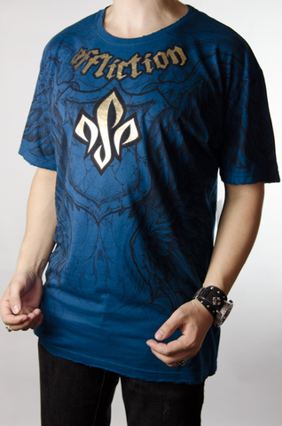 Affliction | Футболка мужская GSP WINGS TEE A2015 перед