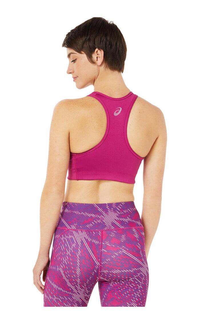 Asics Sakura Logo Bra топ для бега женский розовый - 3