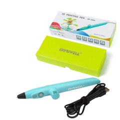 
          Ручка 3D Myriwell RP200A, PLA, голубая, картонная упаковка