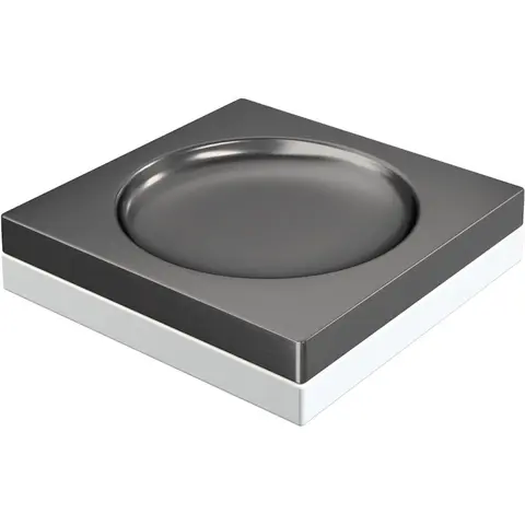 Boheme 10960-GM Мыльница квадратная Qubic Gun Metal