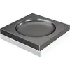 Boheme 10960-GM Мыльница квадратная Qubic Gun Metal