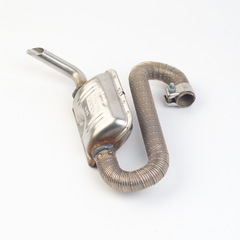 2 Глушитель с гофрой для Webasto Thermo Top EVO PSA (Citroen / Peugeot / Fiat)