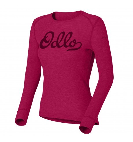Odlo Warm Trend женская терморубашка c длинным рукавом розовая