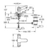 GROHE Costa S 21255001 Смеситель для раковины