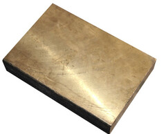 Лист бронзовый БрОФ. 4х125х300 мм, 4х200х250 мм