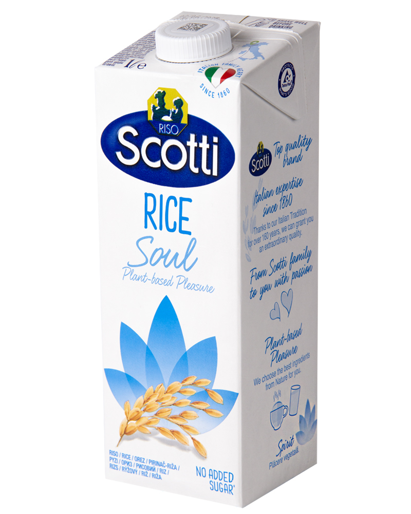 Рисовый напиток Riso Scotti с кальцием Soul 1 л
