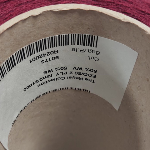 Меринос с кашемиром (50%) THE ROYAL COLLECTION / ECO 50 2/21 вишневый