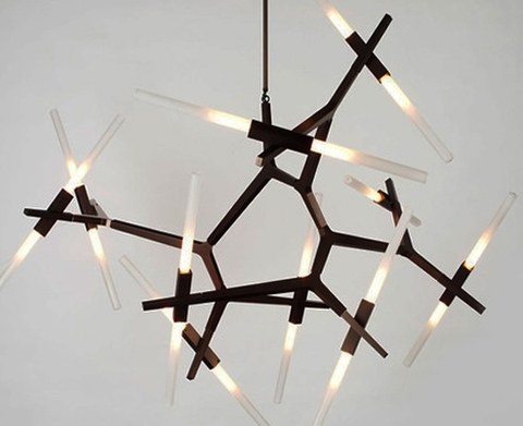 люстра ROLL&HILL Agnes Chandelier - 20 Lights ( black )