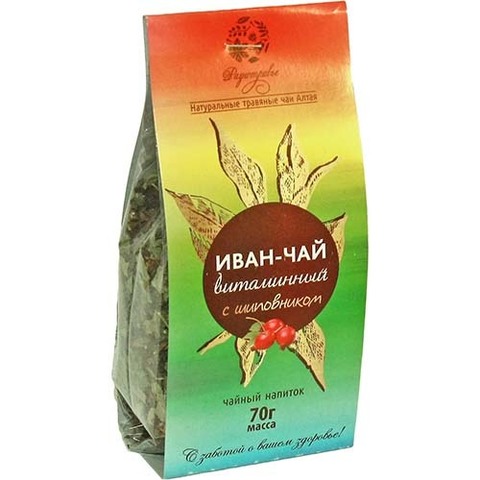 Чайный напиток иван-чай Витаминный с шиповником - 5