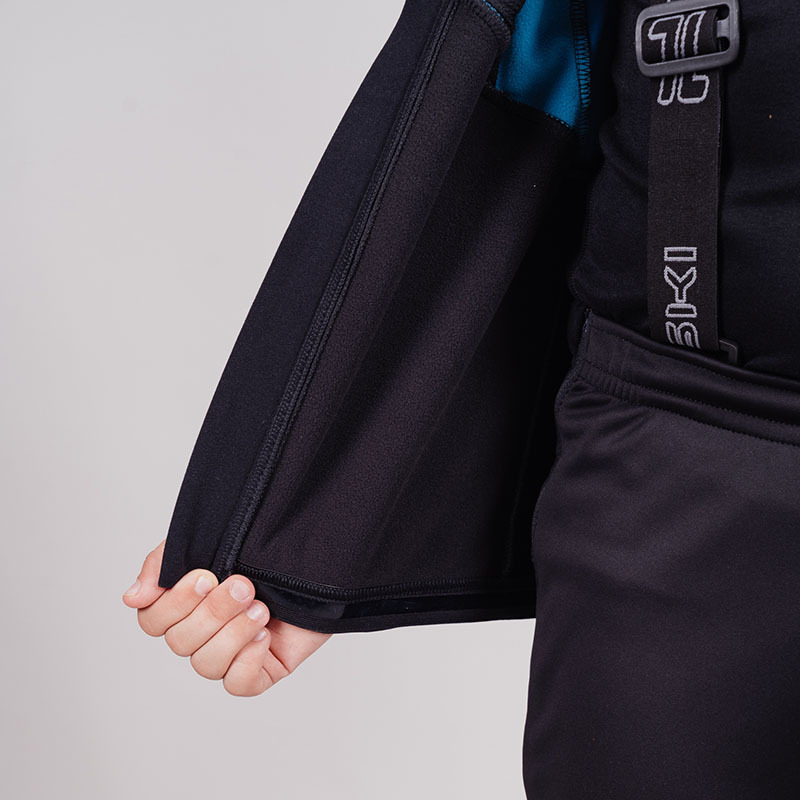 Детский лыжный костюм Nordski Jr Premium black-blue - 10