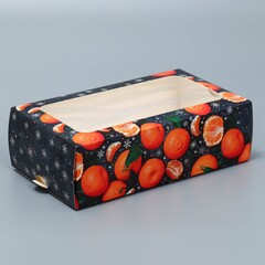 Коробка складная 18х10,5х5,5см ассорти