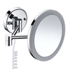 WasserKRAFT K-1004 Косметическое зеркало с LED-подсветкой, цвет: хром
