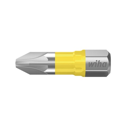 Бита PZ2 х25мм Impact(ударная) Y-Bit(lWOOD) Wiha 7012Y 41589