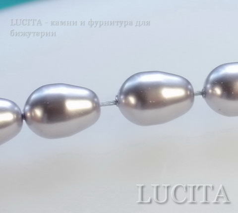 5821 Хрустальный жемчуг Сваровски Crystal Lavender грушевидный 11х8 мм ()