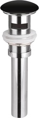 Ceramica Nova CN2000MBX Донный клапан, с переливом, цвет: чёрный фото
