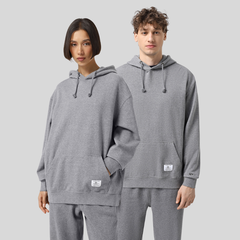 Толстовка Alpha Industries Essential Hoodie Medium Charcoal Heather (Серая)
