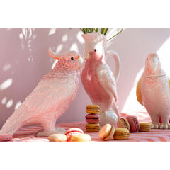 Банка декоративная Exotic Bird Giallo «Экзотическая птица жёлтая» 23 см