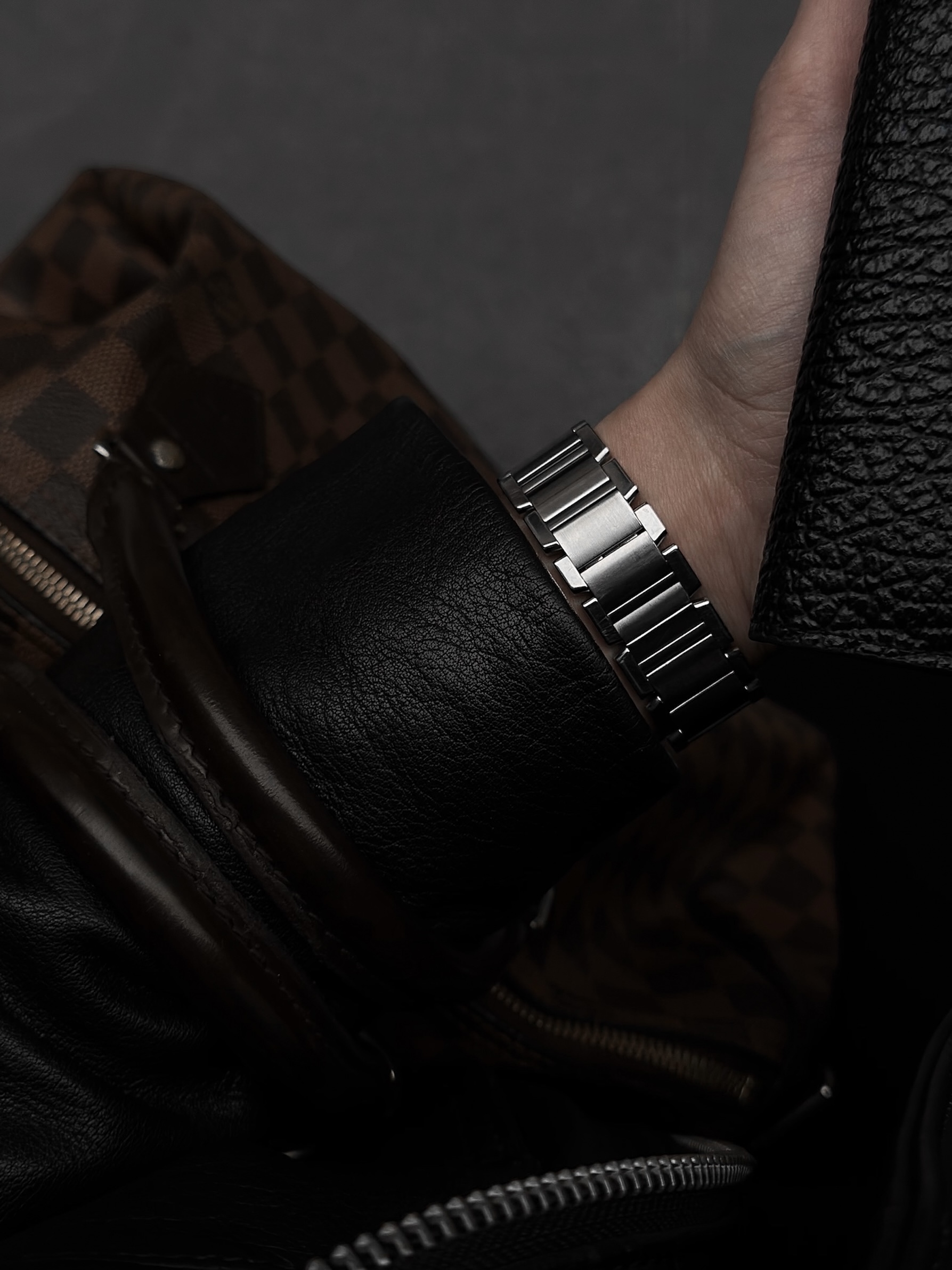 Винтажные часы Cartier tank Française — фото 4