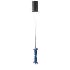 5697/7L LEDIO LN23 000 синий Подвес LED 7W 3000K 420Лм 220V LASSE