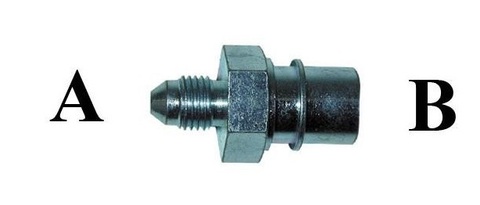 FM10100-03 Адаптер П AN03 - М M10x1, обратный конус ( Convex ), Goodridge