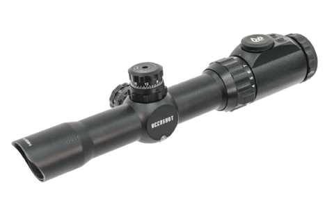 ПРИЦЕЛ LEAPERS ACCUSHOT T8 TACTICAL 1-8X28 30MM, СЕТКА CIRCLE DOT.