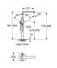 GROHE Lineare 23792001 Смеситель для ванны напольный