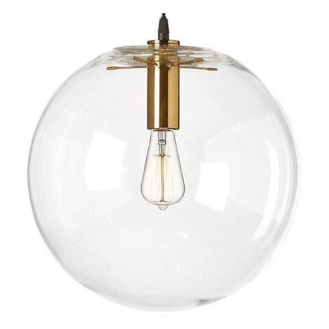 Светильник стекло Ball Ceiling золото диаметр 50см.
