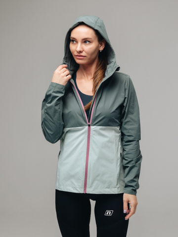 Женская ветрозащитная куртка Noname Icon Tech Jacket WOS teal green-mint