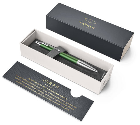 Ручка шариковая Parker Urban Premium K311, Green CT (1931619)