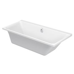 Duravit P3 Comforts 700376000000000 Ванна акриловая прямоугольная 1700x750х460mm, встраиваемая или с панелями , наклон для спины справа, цвет белый фото