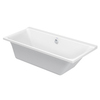Duravit P3 Comforts 700376000000000 Ванна акриловая прямоугольная 1700x750х460mm, встраиваемая или с панелями , наклон для спины справа, цвет белый