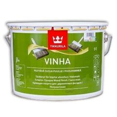 Антисептик фасадный кроющий База С 9л Tikkurila VinhaТиккурила Винха