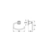 GROHE Grandera 40625IG0 Держатель туалетной бумаги