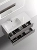 Sancos Snob T SNT100LSM Тумба подвесная, 99.5x44.5x50, цвет: серый