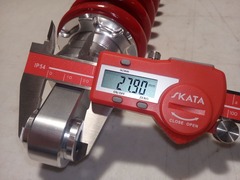 Амортизатор (один) для Honda XL1000 Varadero 11-13 г.в. 12*325mm / Красный