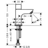 Hansgrohe Logis 71120000 Кран вертикальный вентильный