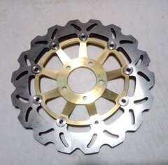 Диск тормозной передний лепестковый на Suzuki GSX 750 1997-2003 / VZ MARAUDER 800 1996-2006