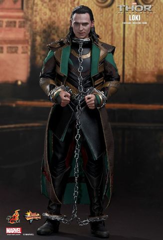 Фигурка Локи из фильма Тор 2 Царство тьмы Hot Toys