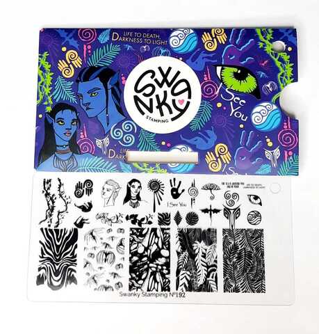 Пластина Swanky Stamping 192