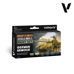 Model Color Set: WWII German Armour (6)