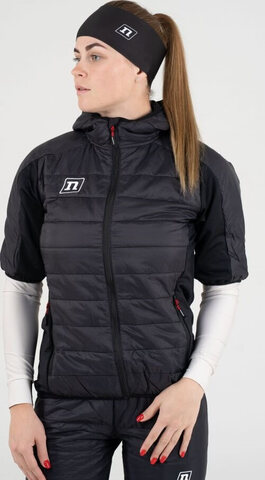 УЦЕНКА-Женский лыжный утепленный жилет Noname Ski Vest 24 WOS черный