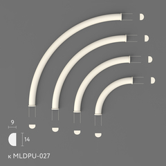 Угловой элемент MLDPU-027U-2