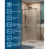 BelBagno SOFT_CLOSE-1-AH-1-100/80-C-GM Душевой уголок