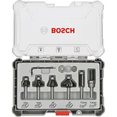 Набор кромочных фрез 6 шт BOSCH 2607017469