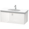 Duravit Brioso BR404702222 Тумба подвесная под раковину 1020х469х452 мм, с 1 выдвижным ящиком, цвет белый глянц 22 (для 034210)